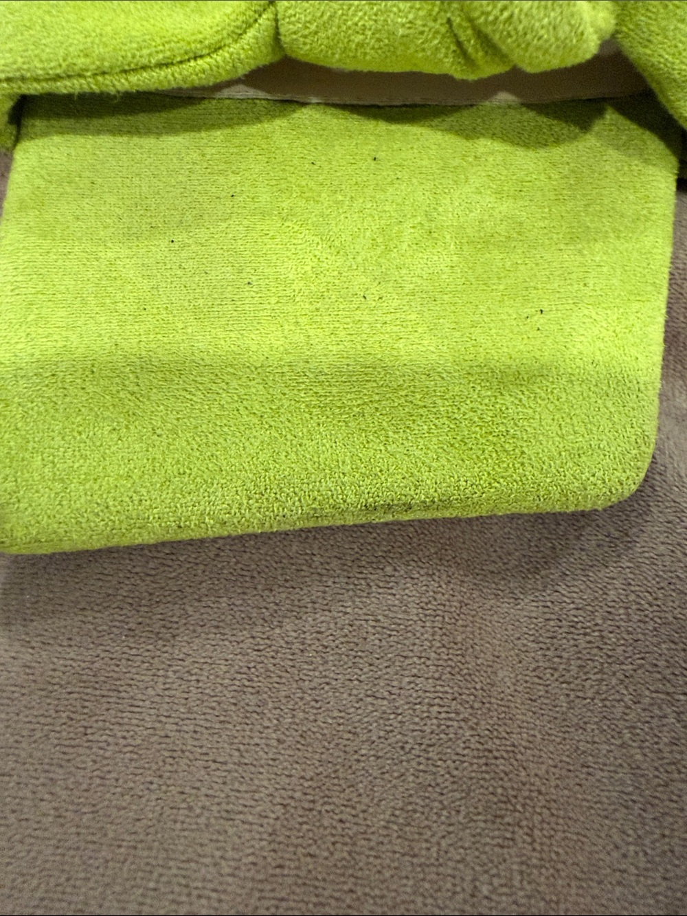 Torgeis Lime Green Knotted Slide Mules - Picture 4 of 4